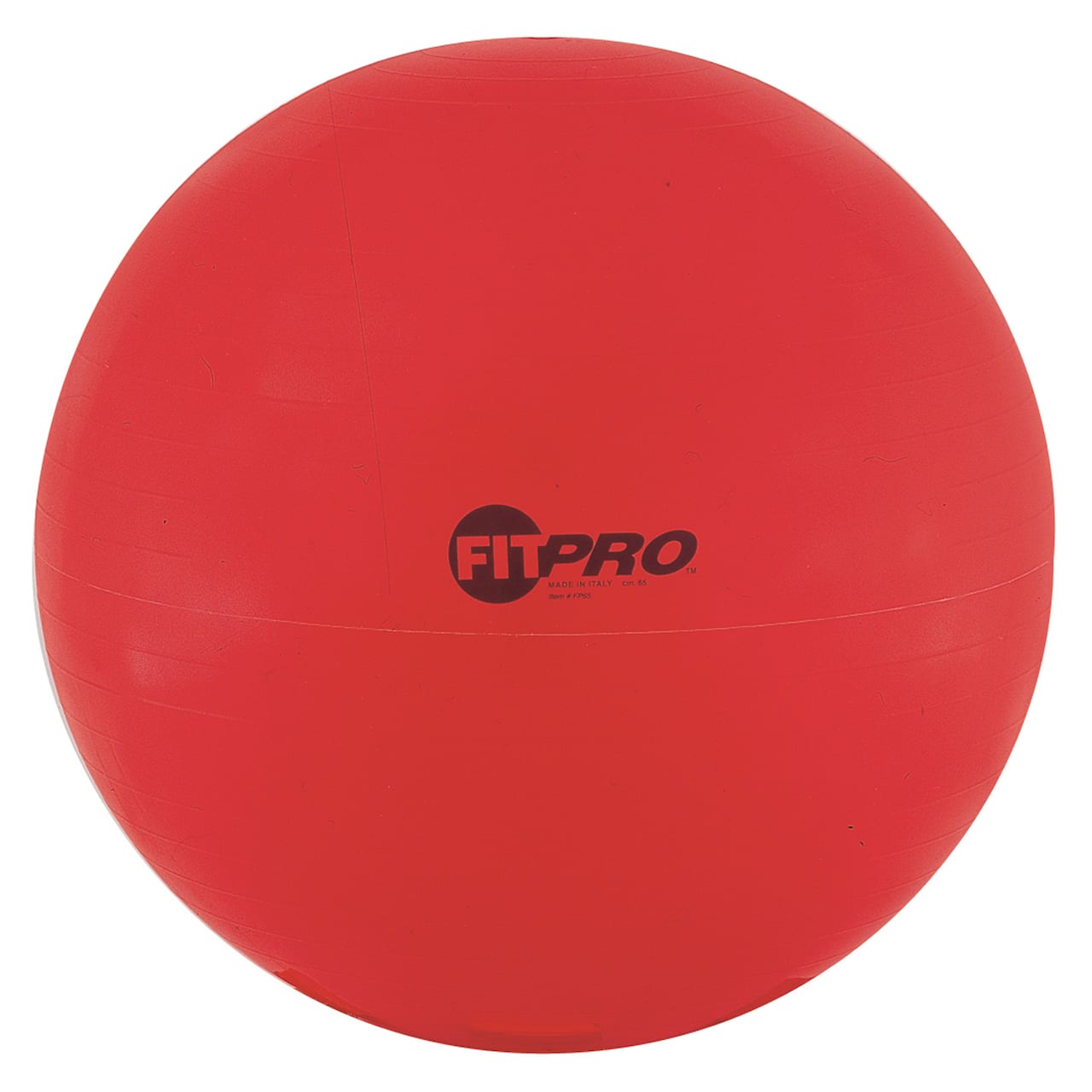 Champion Sports Candy Red FitPro Training &#x26; Exercise Ball